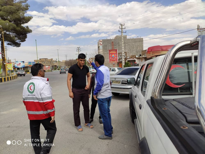 غربالگری و تبسنجی بیش از 22 هزار نفر توسط جمعیت هلال احمر در مبادی ورودی استان اصفهان